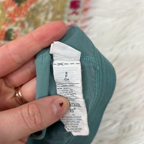 Old Navy Blue Light Support Lightly Padded Lightweight Sports Bra Small Workout - Picture 5 of 5